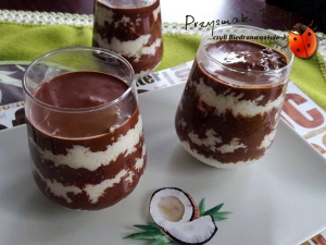 Jaglane Bounty-  kokosowo - czekoladowy deser